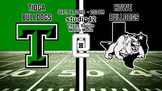 Tioga Bulldogs at Howe Bulldogs (homecoming), 9/16/2022