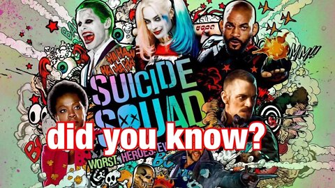 SUICIDE SQUAD Trivia - 5 Crazy Facts #suicidesquad #jaredleto #harleyquinn