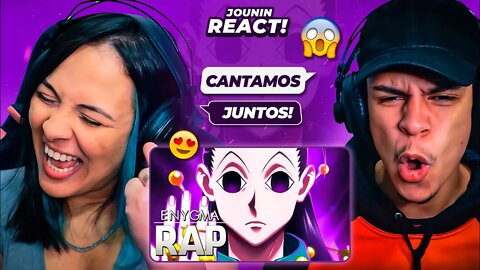 Escondido nas Sombras | Illumi (Hunter x Hunter) | Enygma 94 | [React Rap Nerd] 🔥