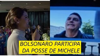 PARTICIPAÇÃO DE BOLSONARO NA POSSE DE MICHELE.