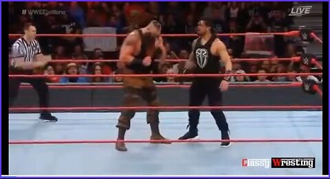 WWE FASTLANE Roman vs Baroun and Goldberg vs Kevin