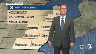 Wind Advisory Saturday