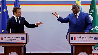 Congo President Tshisekedi shuts down Macron at the Press conference