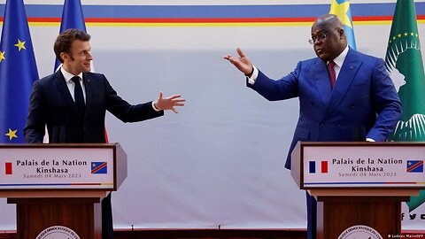 Congo President Tshisekedi shuts down Macron at the Press conference