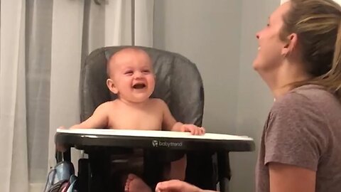 Baby Can't Stop Laughing