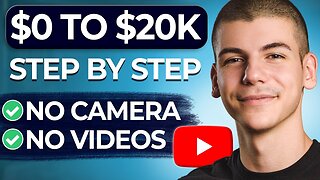 How To Earn $20,000 EVERY Month With Faceless YouTube Automation (Without Making Videos)