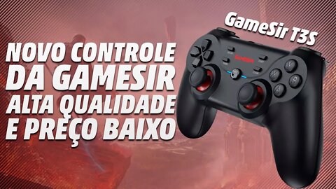 GAMESIR T3S - CONTROLE COM UMA QUALIDADE EXTREMA E MUITO BARATO, O MELHOR CUSTO BENEFÍCIO DE 2022!