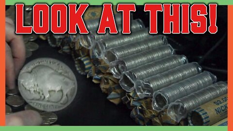 FINDING OLD COINS!! - COIN ROLL HUNTING RARE NICKELS
