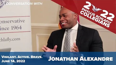 Jonathan Alexandre | Phyllis Schlafly Collegians 2022