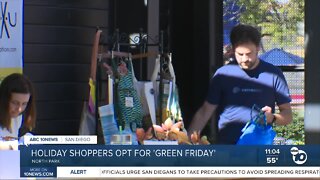 North Park shoppers opt for sustainable 'Green Friday'