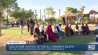 Family, community calls for justice after Ali Osman's death