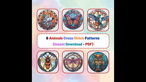 Animals Cross Stitch Patterns