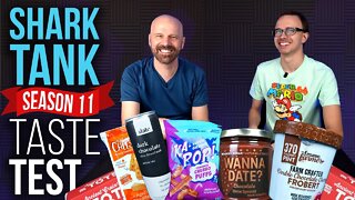 Let's Try Shark Tank Season 11 Food and Drinks!