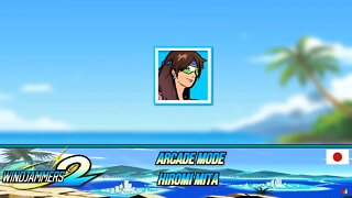 Windjammers 2 🥏 : Arcade Mode - Hiromi Mita 🇯🇵