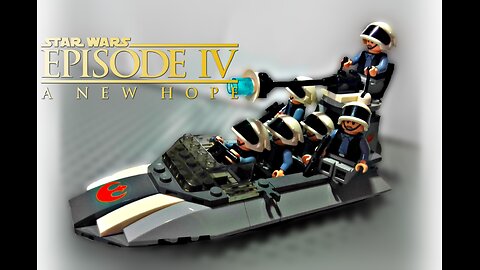 LEGO Star Wars - Rebel Scout Speeder (7668) - Review + Upgrade (2016)