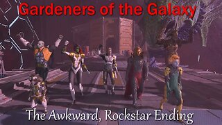 Marvel's Gardeners of the Galaxy PS5- With Commentary- The Awkward, Rockstar Ending