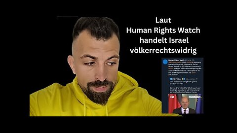 Human Rights Watch kontra Scholz und die deutsche Bundesregierung@XzumTreme🙈