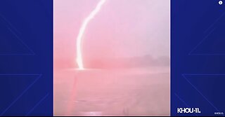 Scenes of downtown Houston's destruction following deadly thunderstorm