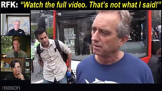 RFK Jr on why an edited clip appearing to show him wanting to prosecute 'Climate Deniers' is BS 🐂💩