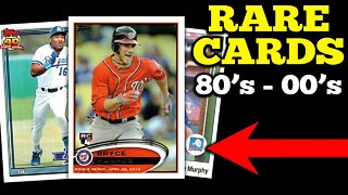 15 Modern Baseball Cards Worth Good Money! 1980's and 2000's Cards