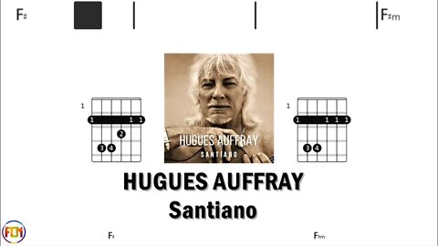 HUGUES AUFFRAY Santiano - Guitar Chords & Lyrics HD