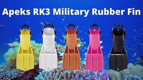 Apeks RK3 Military Rubber Fin review