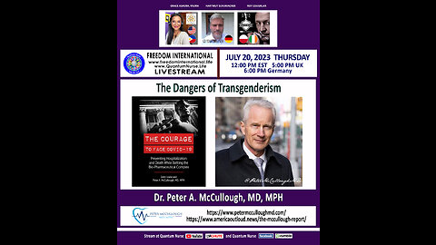 Dr. Peter McCullough - "The Dangers of Transgenderism"