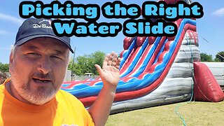 Choosing the right water slide