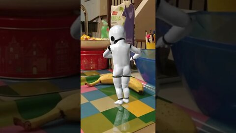 Baby robot dancing in case you didn't see that