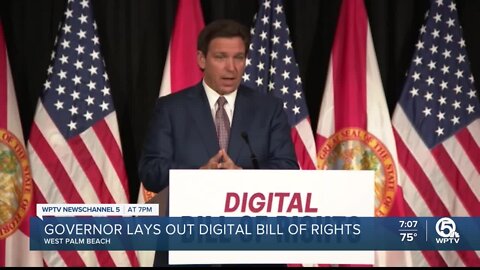 Gov. Desantis seeks to crack down on 'big tech' surveillance with new 'Digital Bill of Rights'