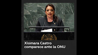 La presidenta de Honduras se dirige a la Asamblea General de la ONU