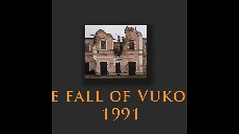Yugoslavia War - Croatia - Vukovar 1991, Surrendering to the Serbs/Chetniks