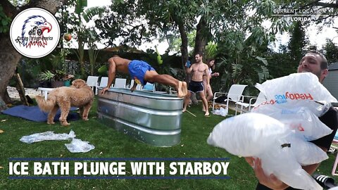 Ice Bath Plunge With Starboy