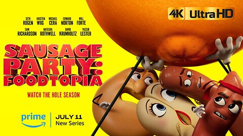 SAUSAGE PARTY 2: Foodtopia Trailer (2024) 4K HDR