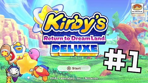 Kirby's Return to Dream Land Deluxe - Cookie Country (Part 1)