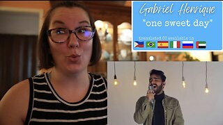 Gabriel Henrique | "One Sweet Day" [Reaction]