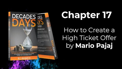 Chapter 17 How to Create a High Ticket Offer by Mario Pajaj | Suraj Nagarwal