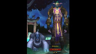 World of Warcraft Hunter takes on the Halls of Stone