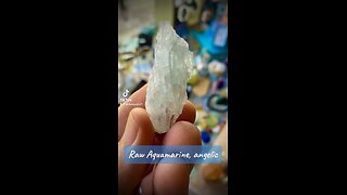 Raw Aquamarine, angelic