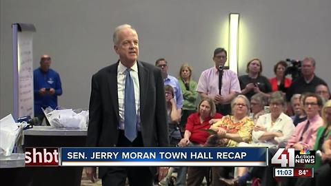 Sen. Jerry Moran held town hall on health care