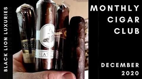 Black Lion Luxuries Cigar of the Month Club December 2020