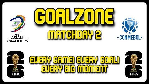 Goalzone | FIFA World Cup 2026 Qualifying Matchday 2 | Football Manager 2024 Simulation