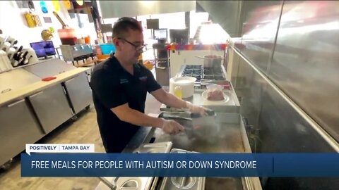 Clearwater Beach restaurant serves up free food to people with autism and Down's Syndrome