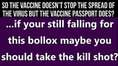 ...if your still falling for this bollox maybe you should take the kill shot?