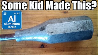 Vintage Aluminum Handle Screwdriver Restoration