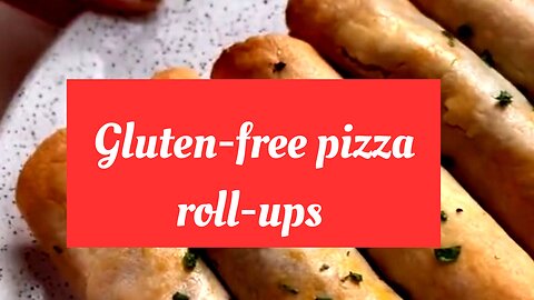 Gluten-free pizza roll-ups