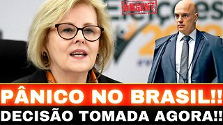 URGENTE!! ROSA WEBER NO SIGILO TOMA DECISÃO!! NOTÍCIA ABALA O PÁIS!!