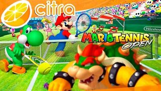 Mario Tennis Open (CITRA - emulador de 3DS)