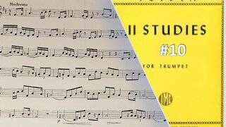 🎺🎺🎺 [TRUMPET ETUDE] Voisin 11 Estudos para trompete - #10 por Helder Passinho Jr.