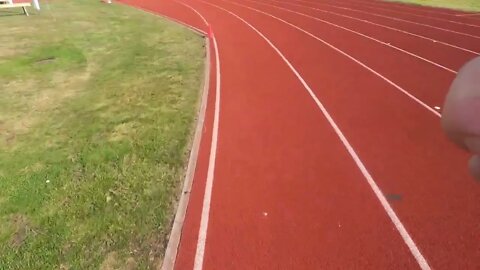 What the 3000m hurdles look like from a runner's eyes ?
